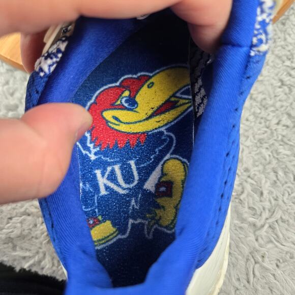 Adidas Mens 10 Ultra Boost 1.0 Kansas Jayhawks Blue White Gym Running Shoe main image 6